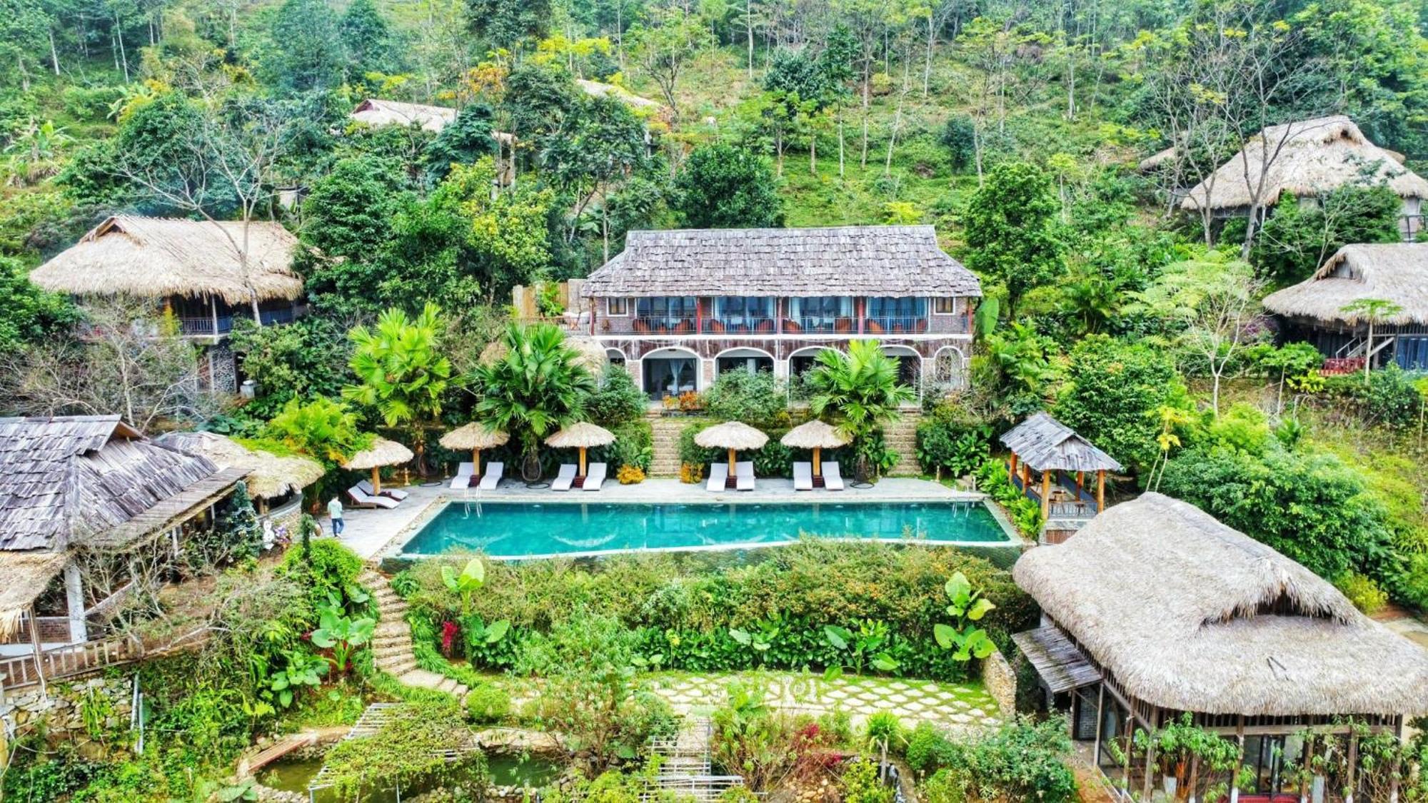 ホテル Pu Luong Eco Garden エクステリア 写真